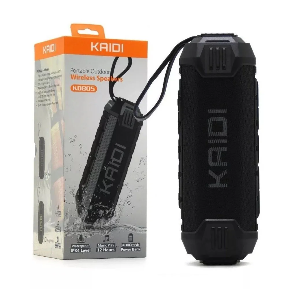 Caixa de som sem fio portátil KD-805 - imagem 4